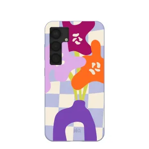 Lavender Bright Blooms Samsung Galaxy S25 Case Fashion Accessory