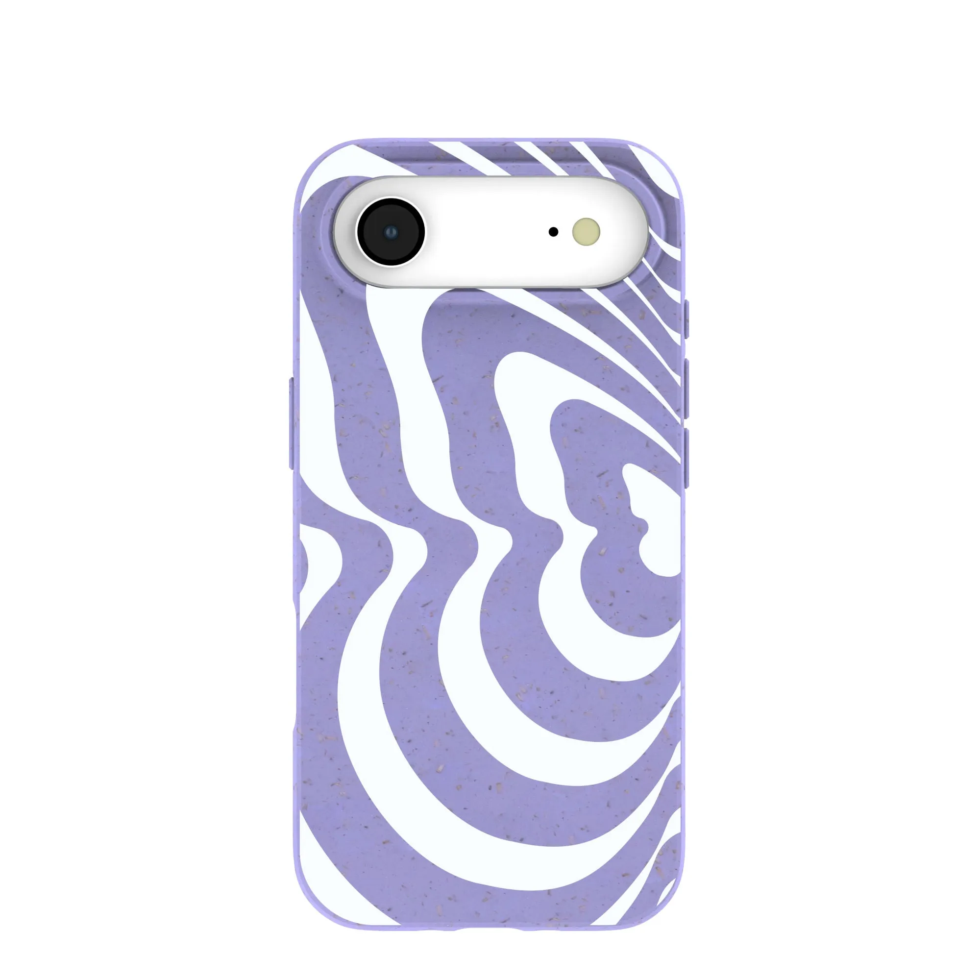 Lavender Flutter Left iPhone Air Case Hybrid Grip