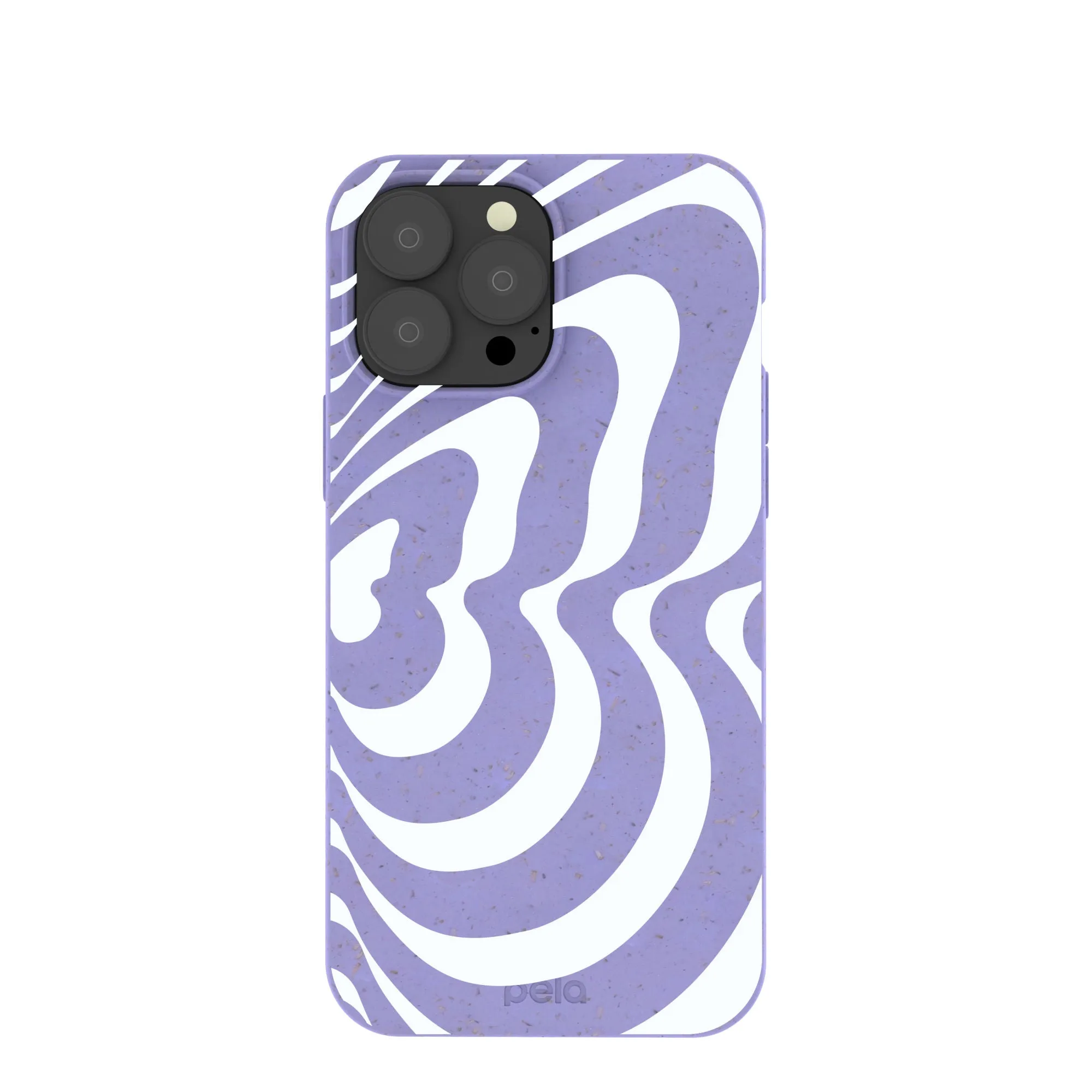 Fashion Forward Slim Texture Lavender Flutter Right iPhone 13 Pro Max Case