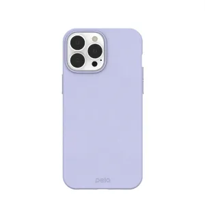 Lavender iPhone 13 Pro Max Case Modern Function Soft Edge Detail