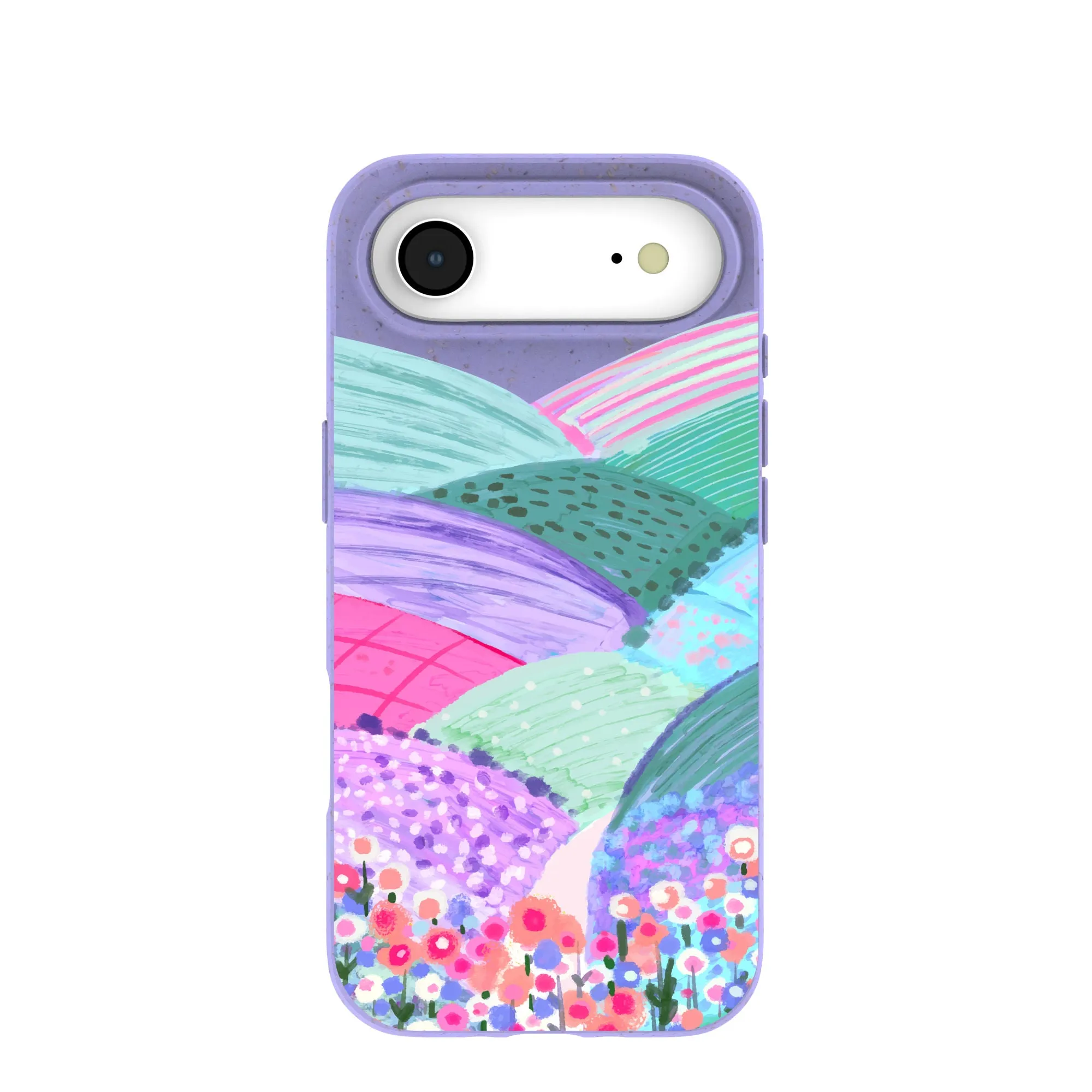 Lavender Misty Mauve iPhone Air Case Hybrid Grip Finish Vivid Gradient