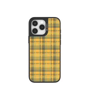 LEMON YELLIOW PLAID UniJoy Minimal Shield Texture