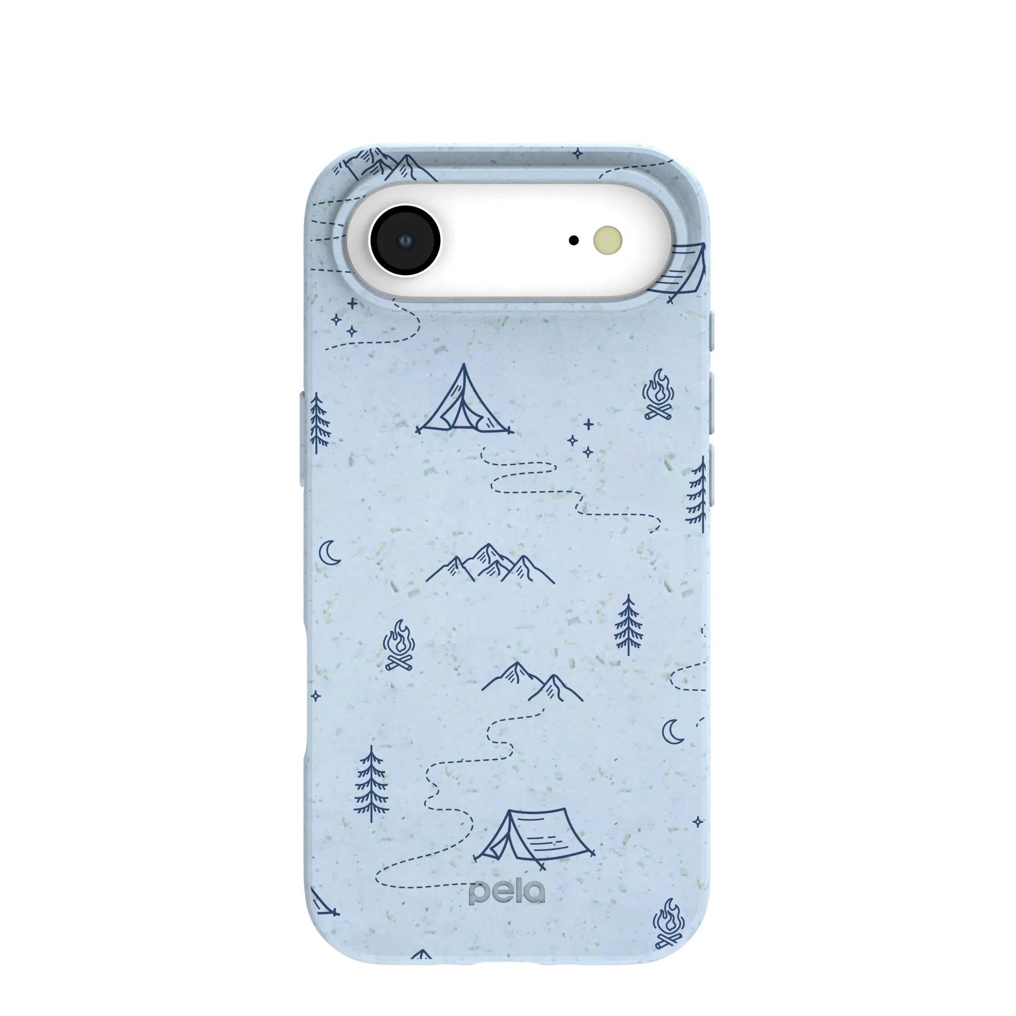 Comfort Edge Lightweight Protection Powder Blue Camp Nights iPhone Air Case