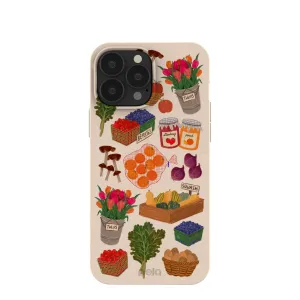 Grip Safe Seashell Farm Market iPhone 13 Pro Max Case