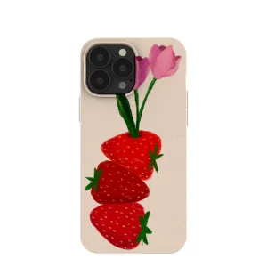 Seashell Berry Bloom iPhone 13 Pro Max Case Stylish frame Sleek Detail