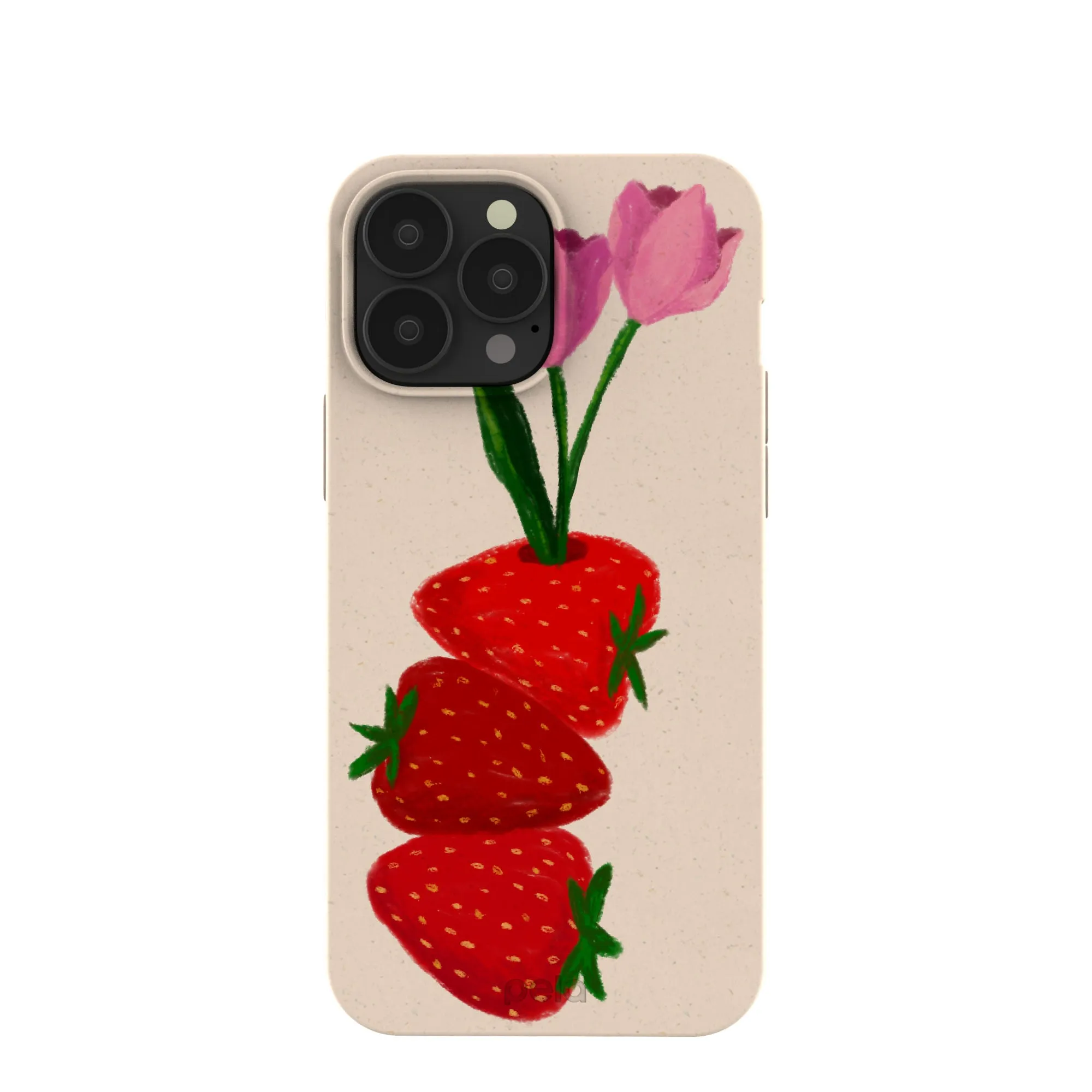 Seashell Berry Bloom iPhone 13 Pro Max Case Stylish frame Sleek Detail