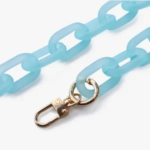 Icy Phone Chain Sky Blue Urban use Grip Enhancement
