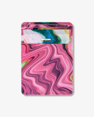 Foldable iPad Sleeve - Agate Shock Protection shock absorbing edges