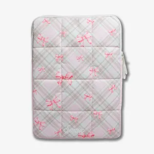 Office Essential Puffy Laptop Sleeve - Clueless Pink