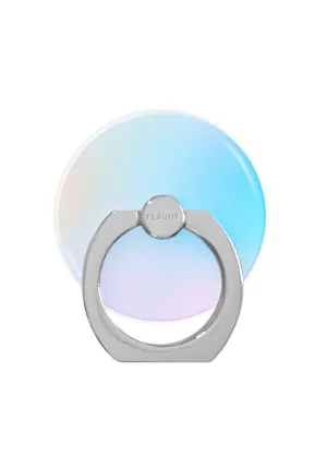 Iridescent Adhesive Phone Ring Stand Spin Feature Modern Design