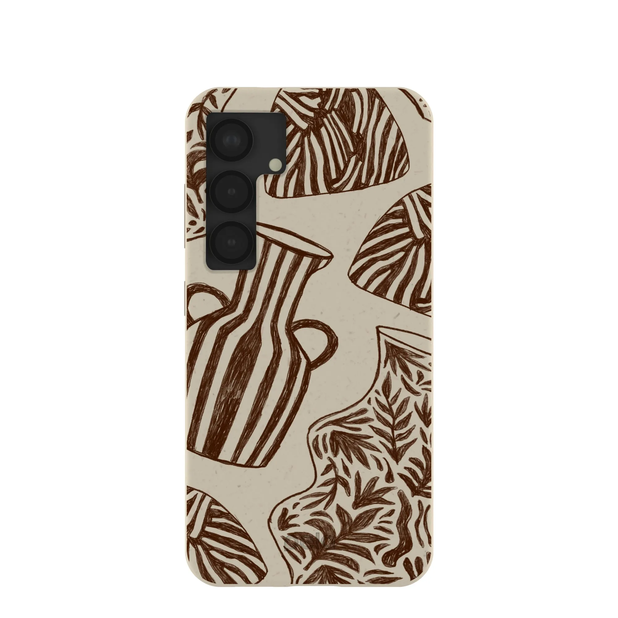 Durable Layer London Fog Clay Works Samsung Galaxy S25 Case