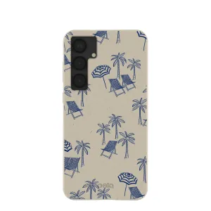 Durable Edge Layer London Fog Coastal Lounging Samsung Galaxy S25 (Plus) Case