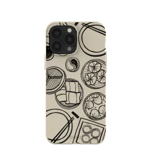 London Fog Dimsum Doodles iPhone 13 Pro Max Case Lightweight Frame daily accessory