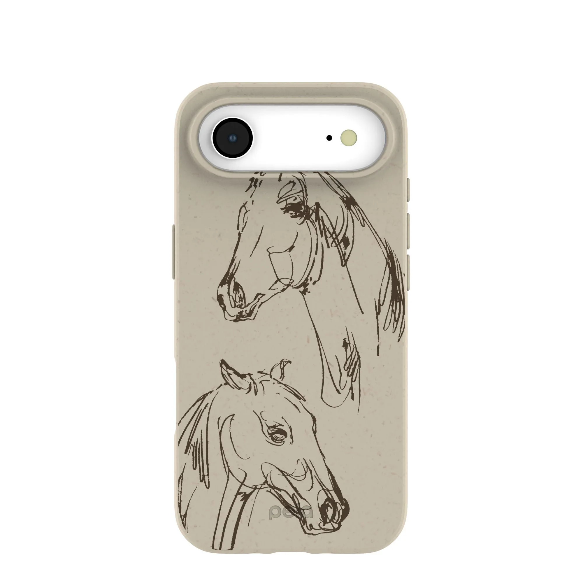 Modern Aesthetic London Fog Equine iPhone Air Case