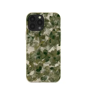 London Fog Foliage Camo iPhone 13 Pro Max Case Clear View