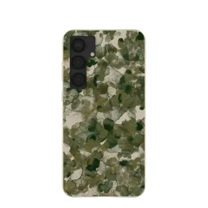 London Fog Foliage Camo Samsung Galaxy S25 (Plus) Case Shockproof Corners Ergonomic Texture