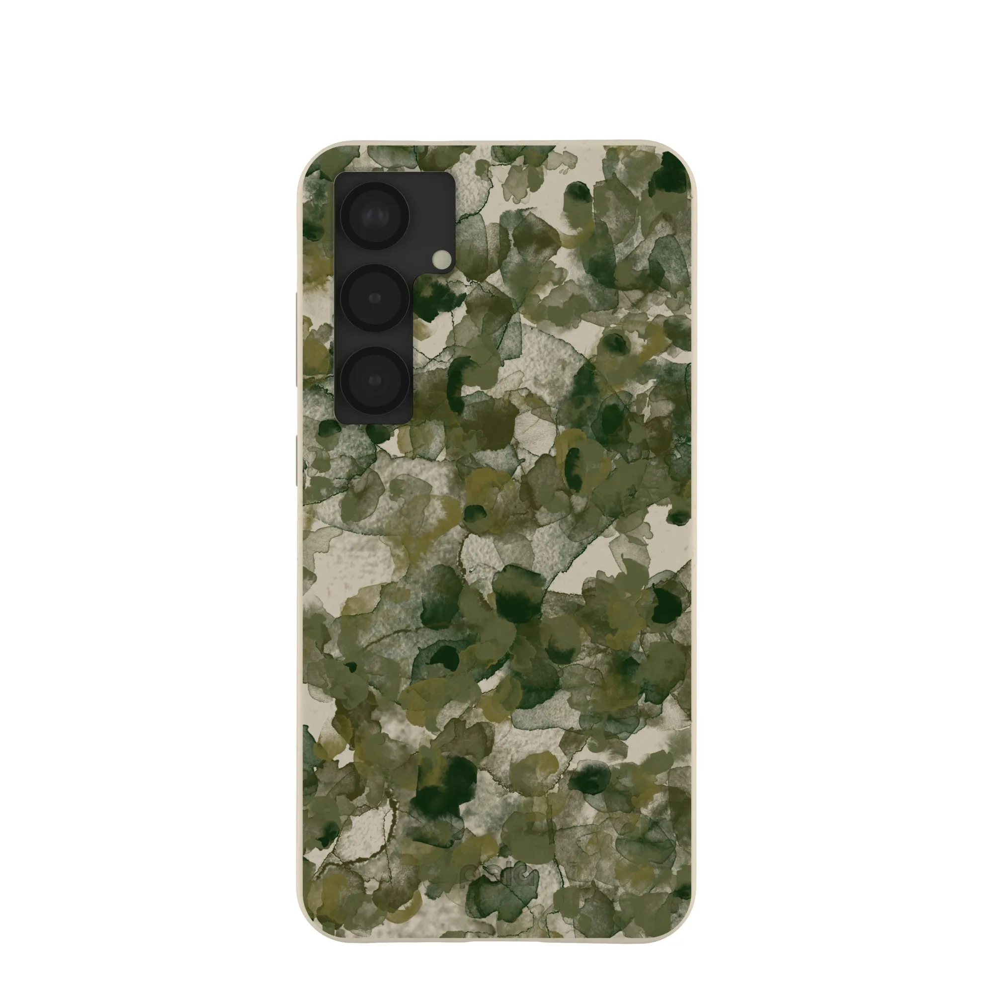 London Fog Foliage Camo Samsung Galaxy S25 (Plus) Case Shockproof Corners Ergonomic Texture