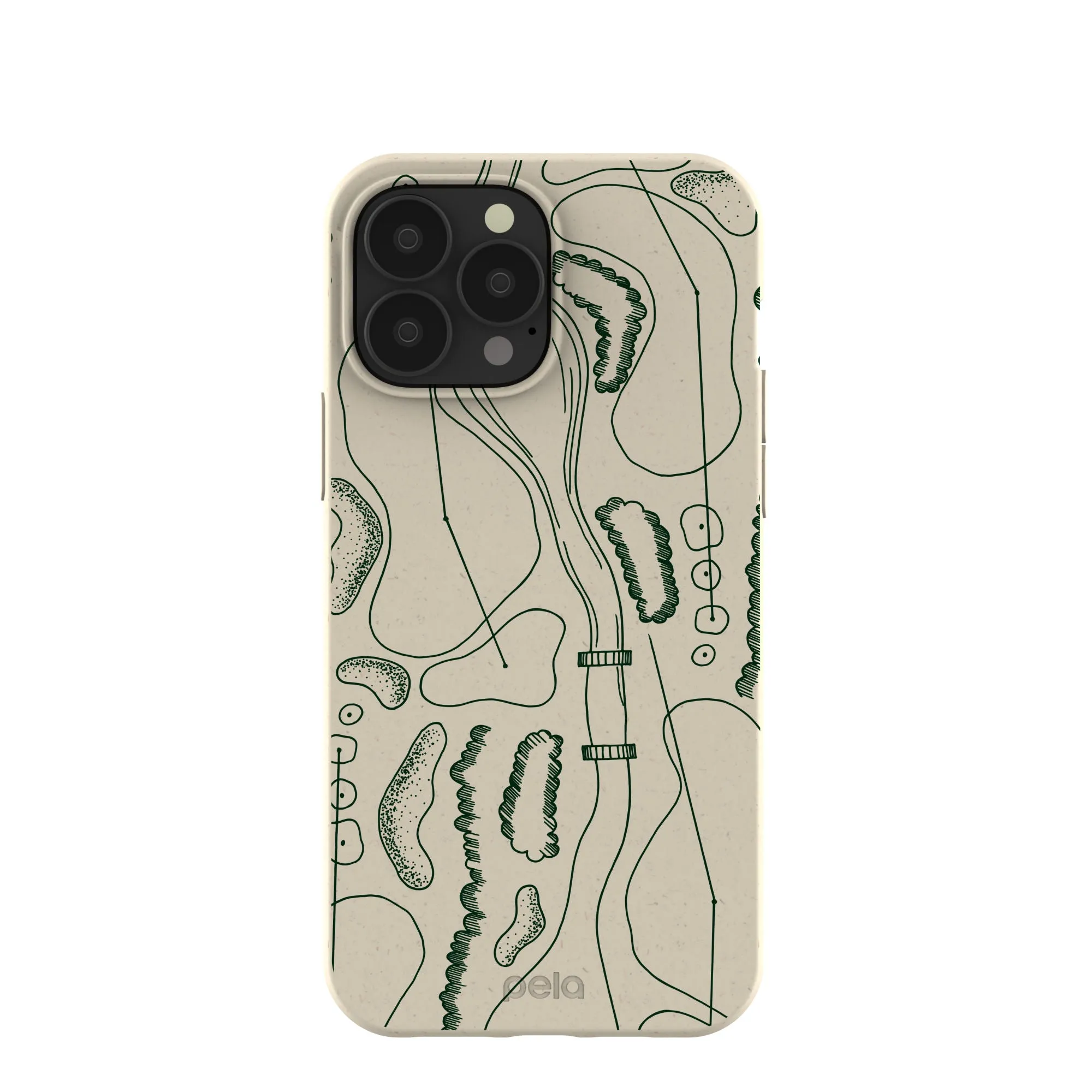Comfort Finish Layer Perfect Fit London Fog Golf Course iPhone 13 Pro Max Case