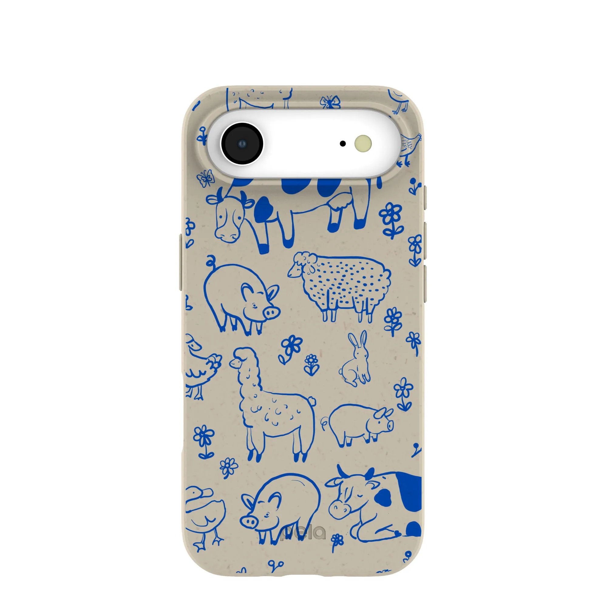 Sleek Grip London Fog Happy Farmyard iPhone Air Case
