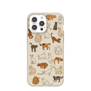 Functional Design Modern Touch London Fog Kitty Cats iPhone 13 Pro Max Case