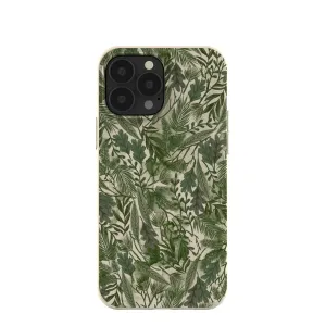 London Fog Leaf Camo iPhone 13 Pro Max Case Grip Assist Scratch Resistant