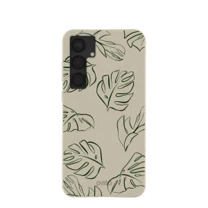 London Fog Leaf Lines Samsung Galaxy S25 (Plus) Case Shock Surface Layer