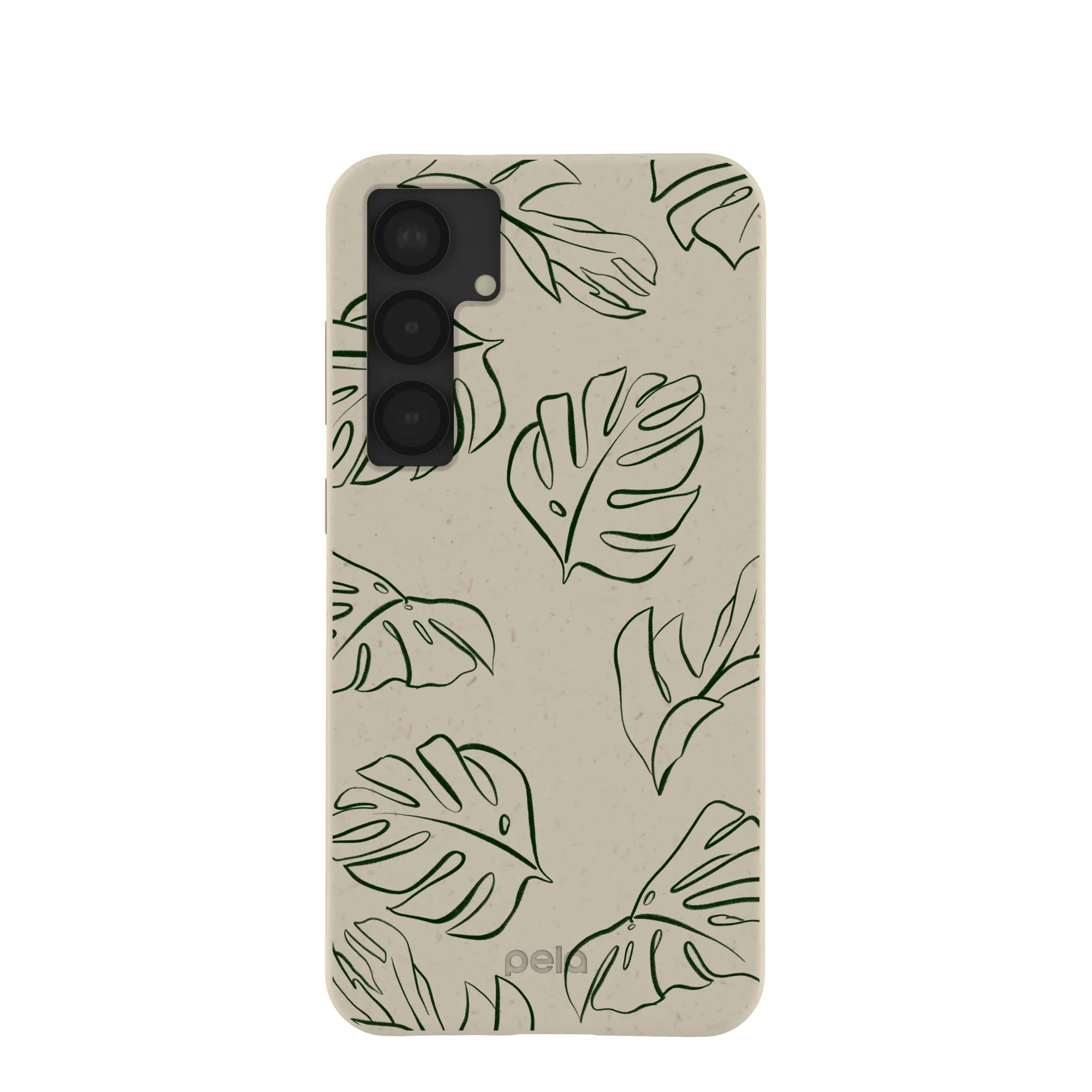 London Fog Leaf Lines Samsung Galaxy S25 (Plus) Case Shock Surface Layer