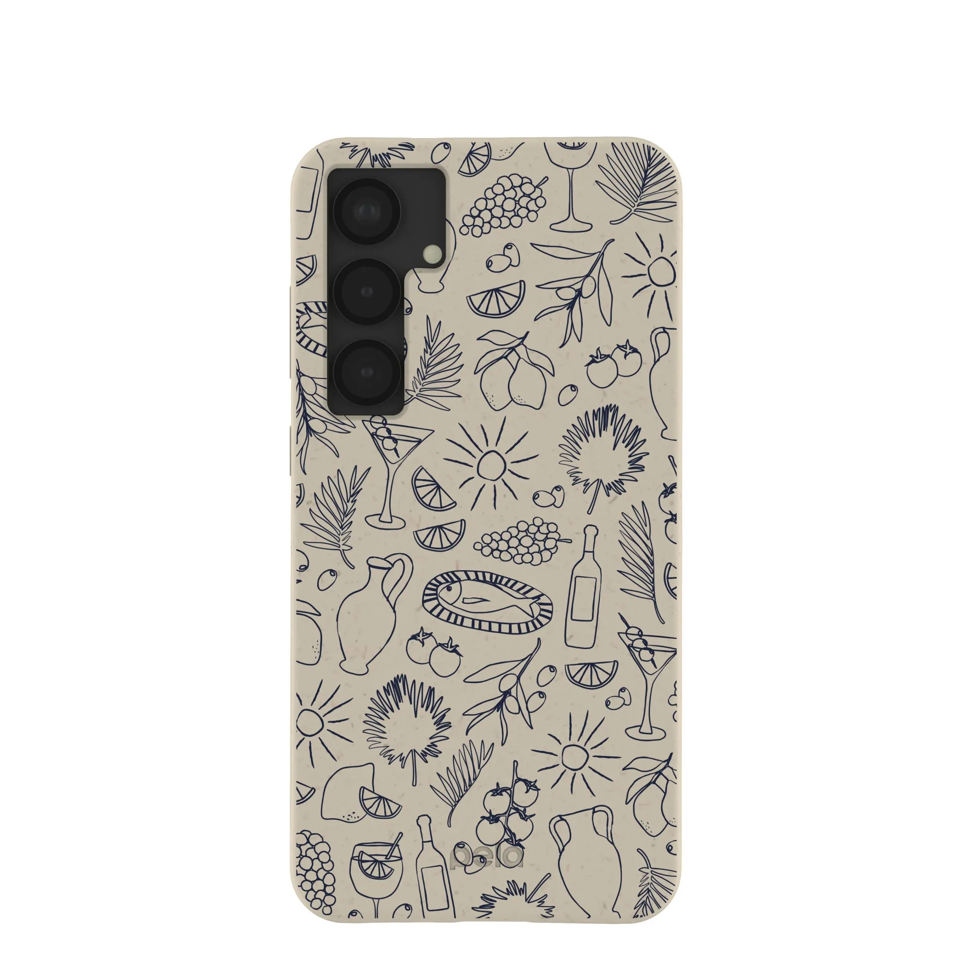 London Fog Mediterranean Moments Samsung Galaxy S25 (Plus) Case Soft Protection