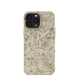 London Fog Mesozoic iPhone 13 Pro Max Case Stylish Aesthetic