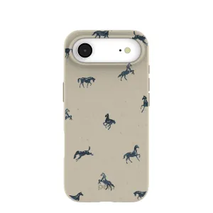Protective Shell Design London Fog Mini Horses iPhone Air Case
