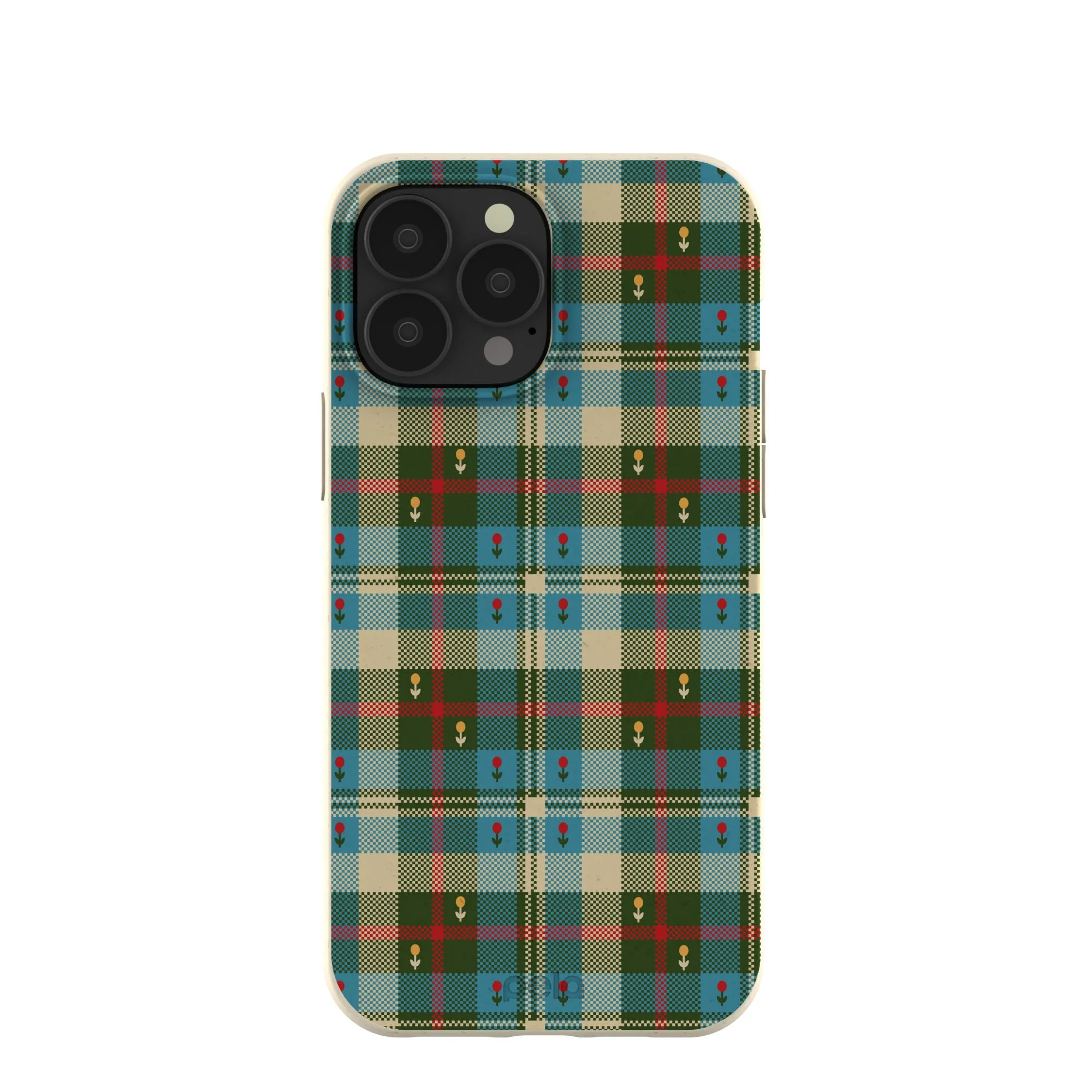 Protective Edge Layer London Fog Plaid Picnic iPhone 13 Pro Max Case