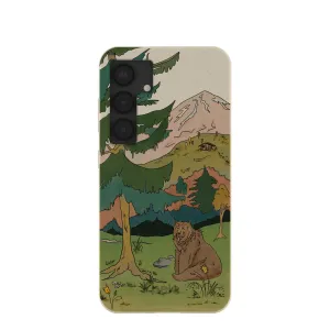 London Fog Rocky Bear Samsung Galaxy S25 Case elegant design Smooth Edge Design