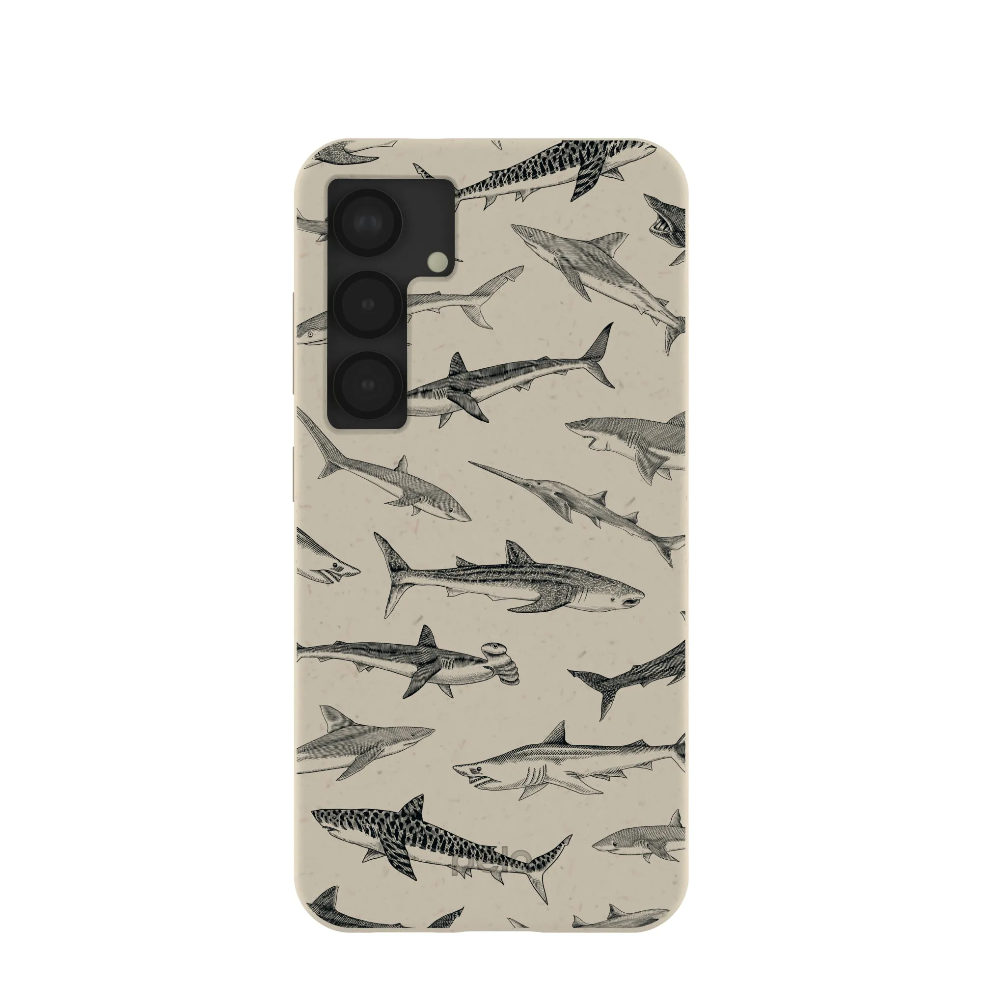 Soft Surface Layer Premium Detail Finish London Fog Shark World Samsung Galaxy S25 Case