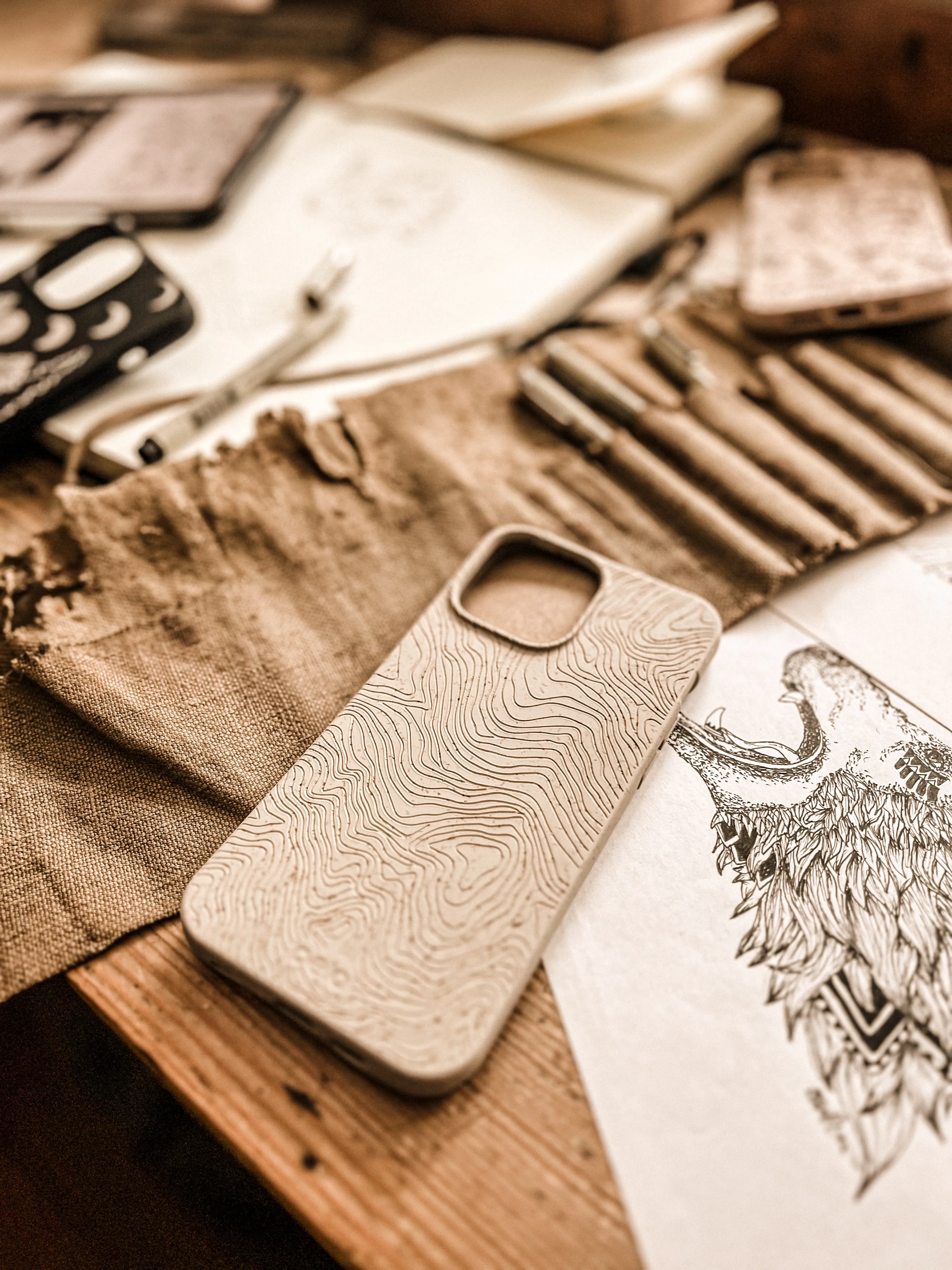 London Fog Trail Lines iPhone Air Case Grip Control Shock Proof