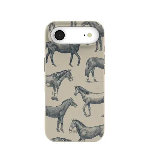 Hybrid Grip London Fog Vintage Gallop iPhone Air Case