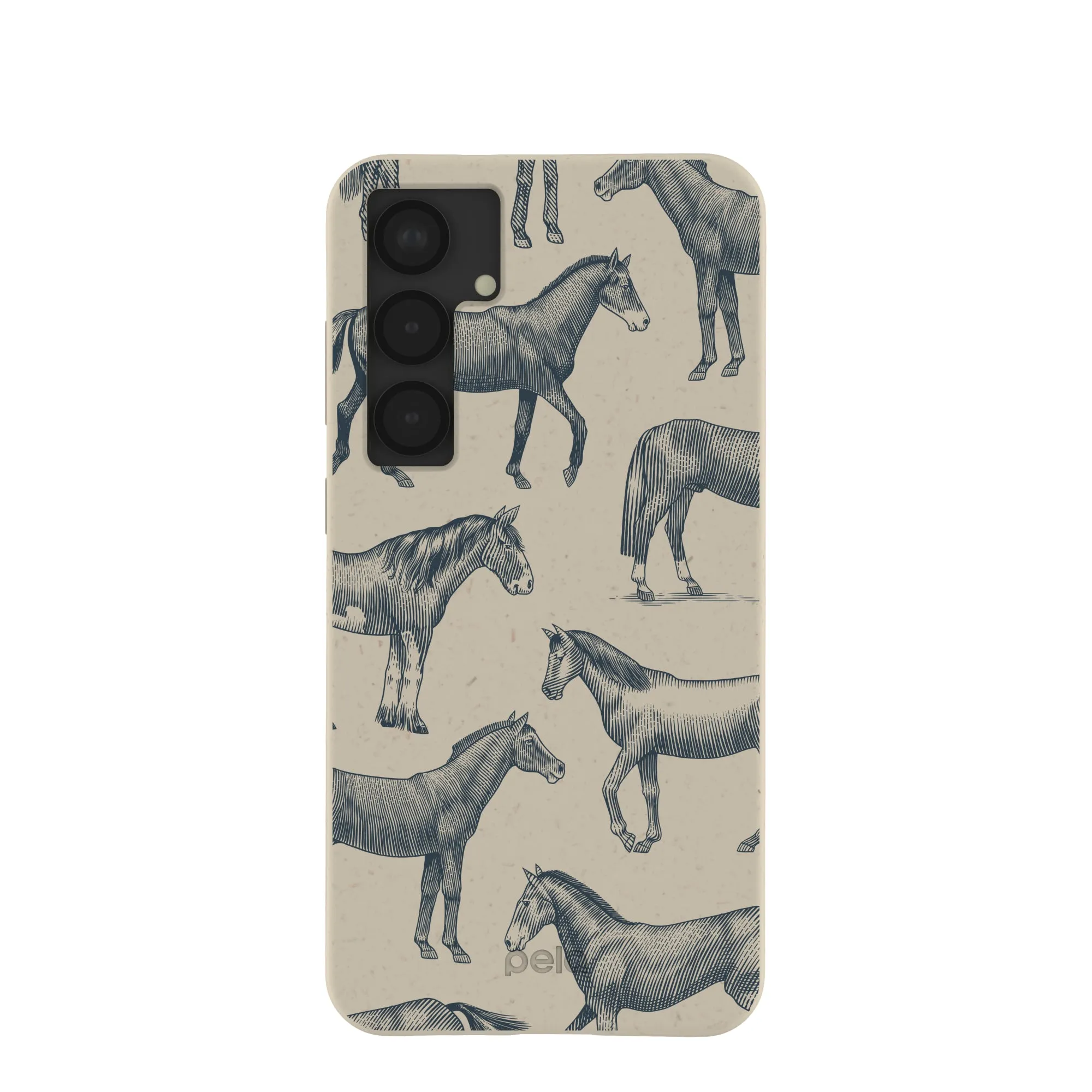 London Fog Vintage Gallop Samsung Galaxy S25 (Plus) Case Colorful Design Comfort grip design