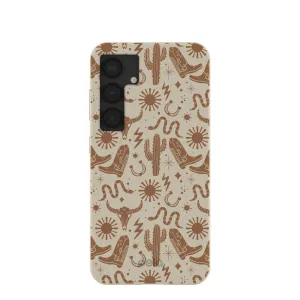 London Fog Wild West Samsung Galaxy S25 Case daily accessory Modern Form