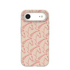 Matte Texture Layer Seashell The Knight iPhone Air Case