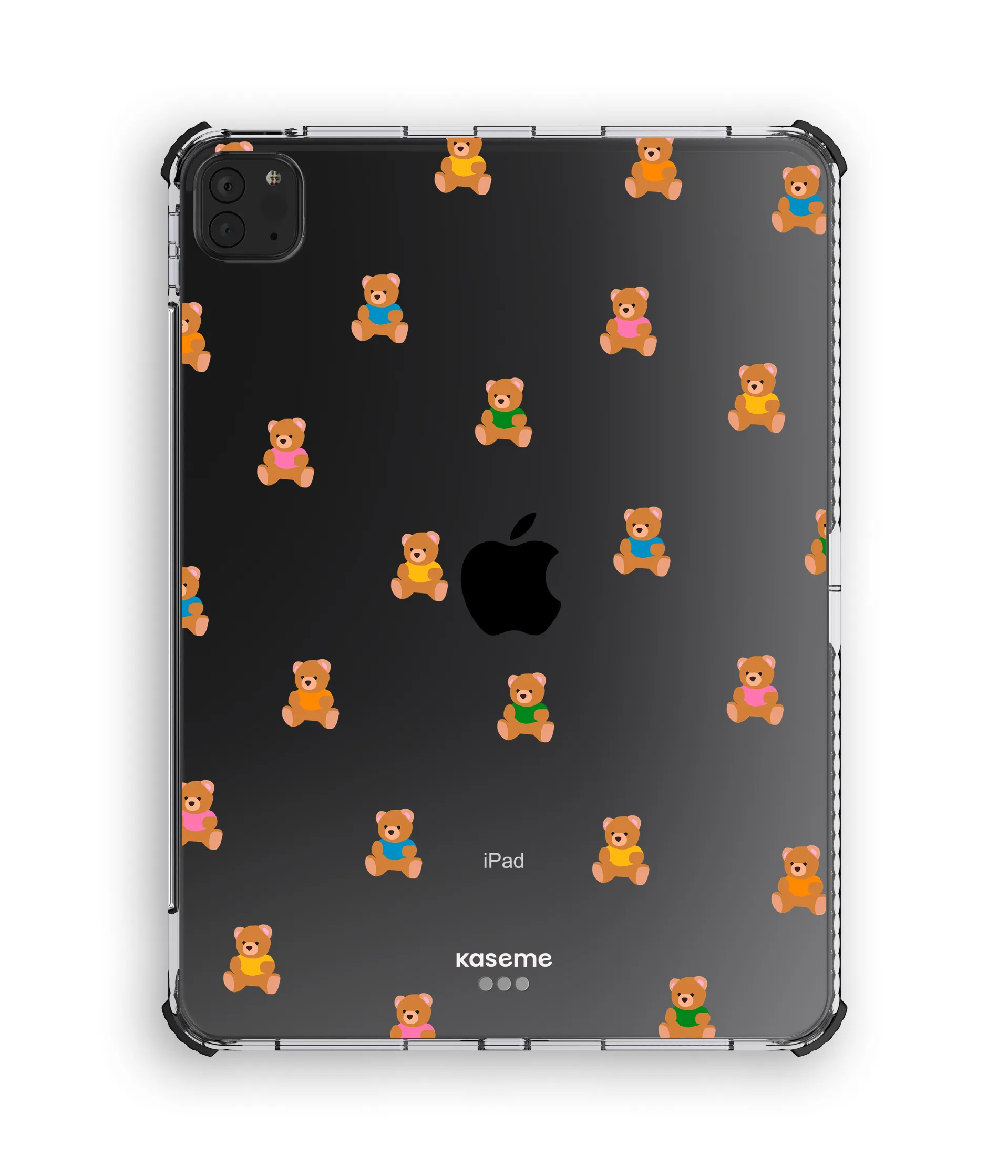 Teddy iPad Clear Case Protective Pouch creative sketch pad case