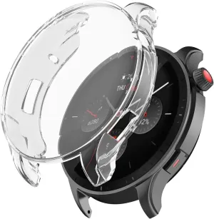 Edge Guarding Drop Guarding Amazfit GTR 4 (Pro) TPU Case (Transparent)