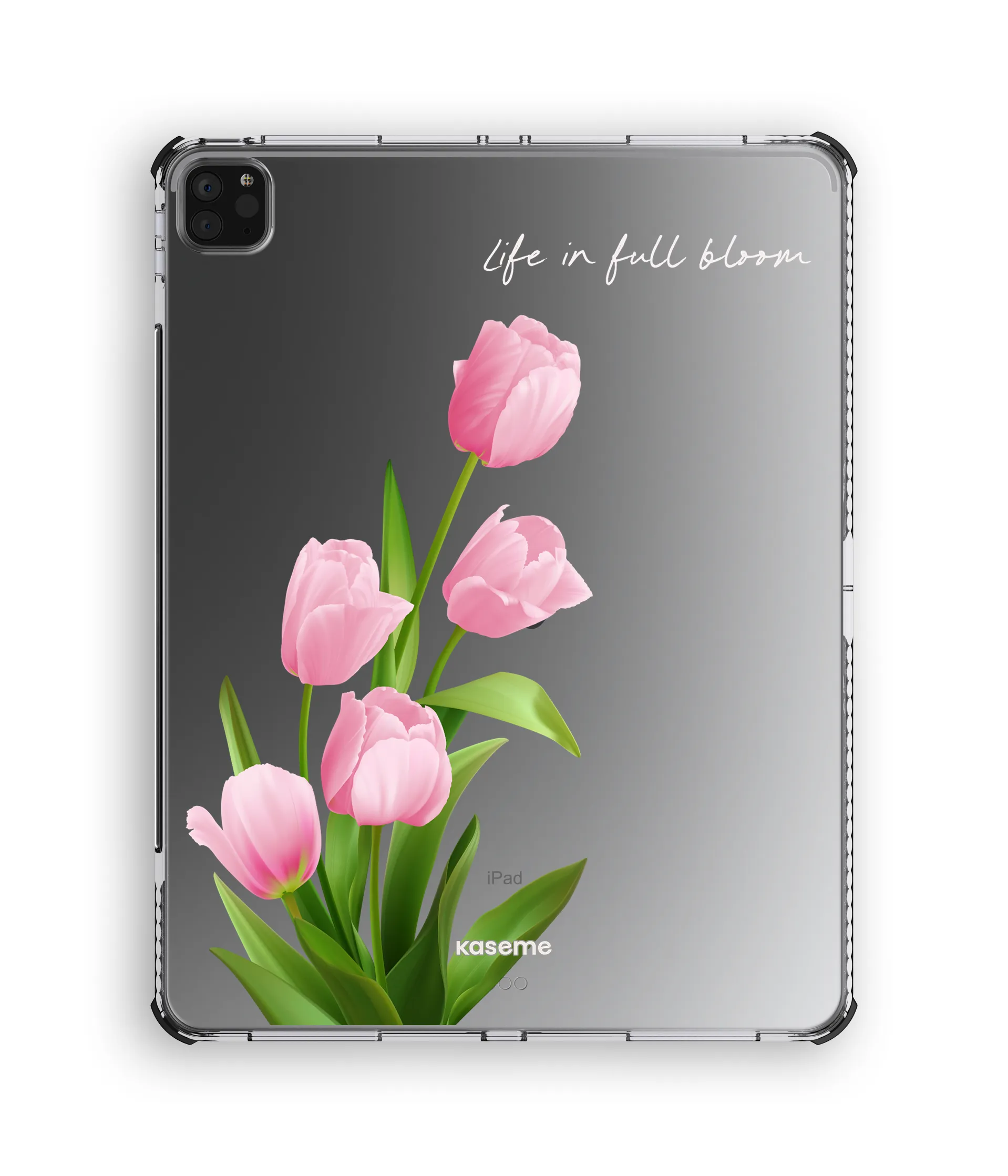 smart stand system Tulip Kisses iPad Clear Case
