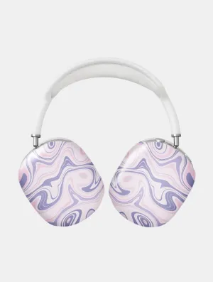 Lilac Swirl AirPods Max Case in Gloss Eco Conscious Design