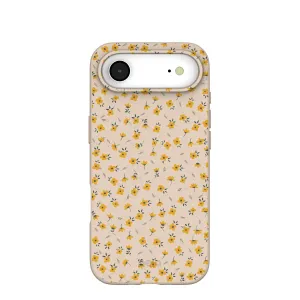 Seashell Little Yellow Flowers iPhone Air Case Shock Resistant