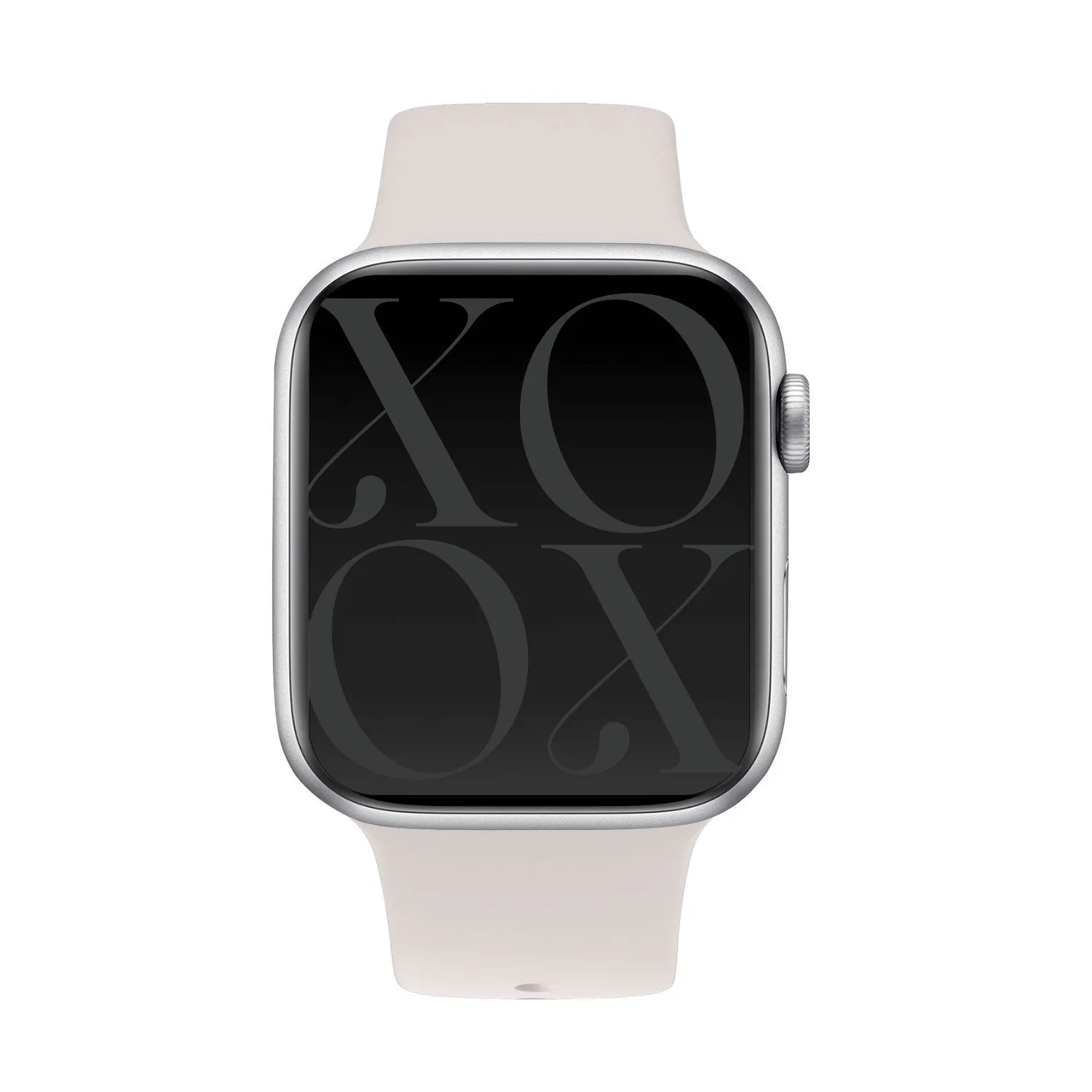 Daily Fashion xoxo Wildhearts Apple Watch Silicone Strap (Beige)