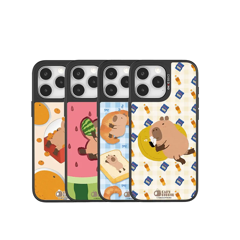 Scratchproof Surface Stylish Color Lying Capybara Unijoy