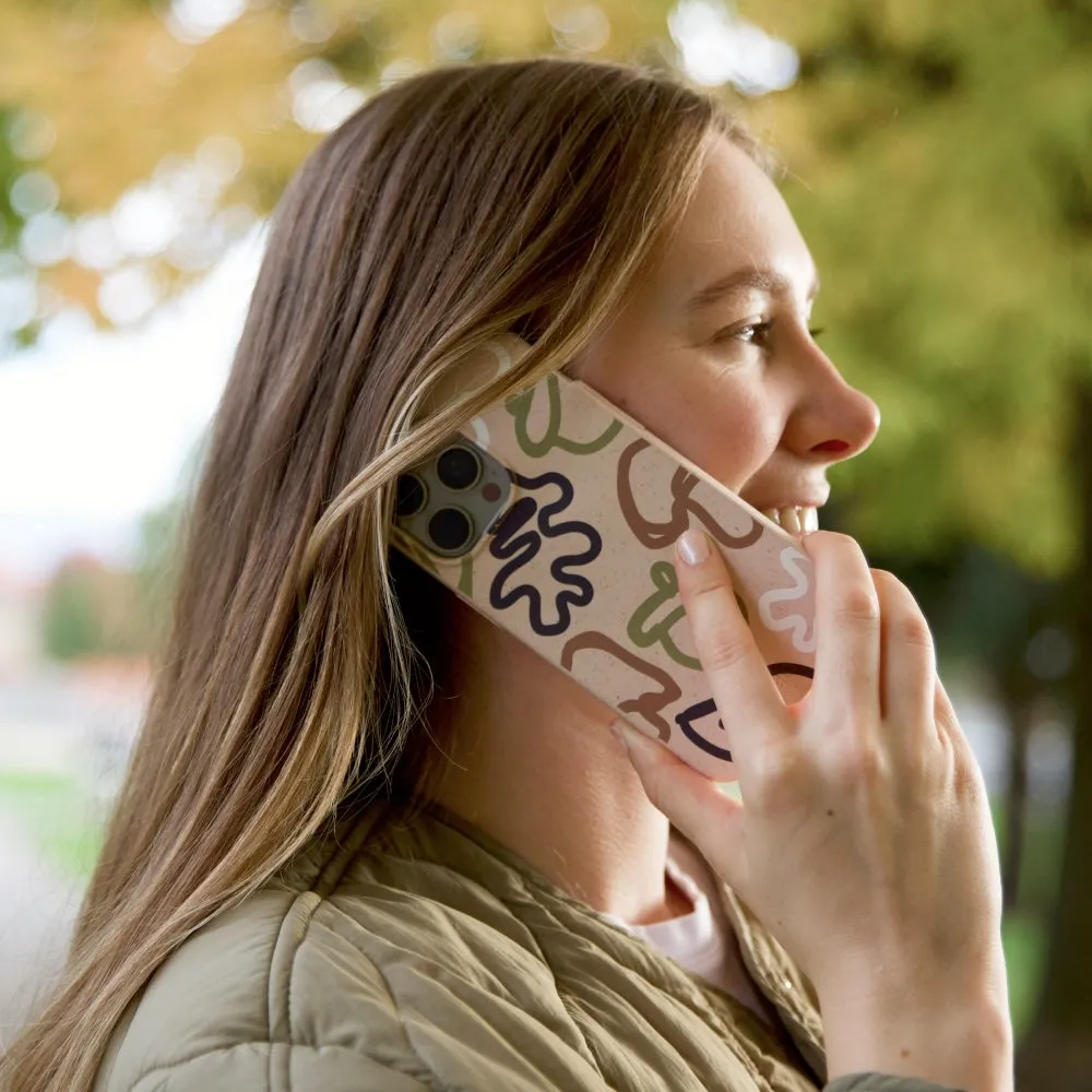 Seashell Forest Gems iPhone Air Case Rugged Look Strong Corners