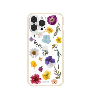 Clear Springtime iPhone 13 Pro Max Case With London Fog Ridge High protection