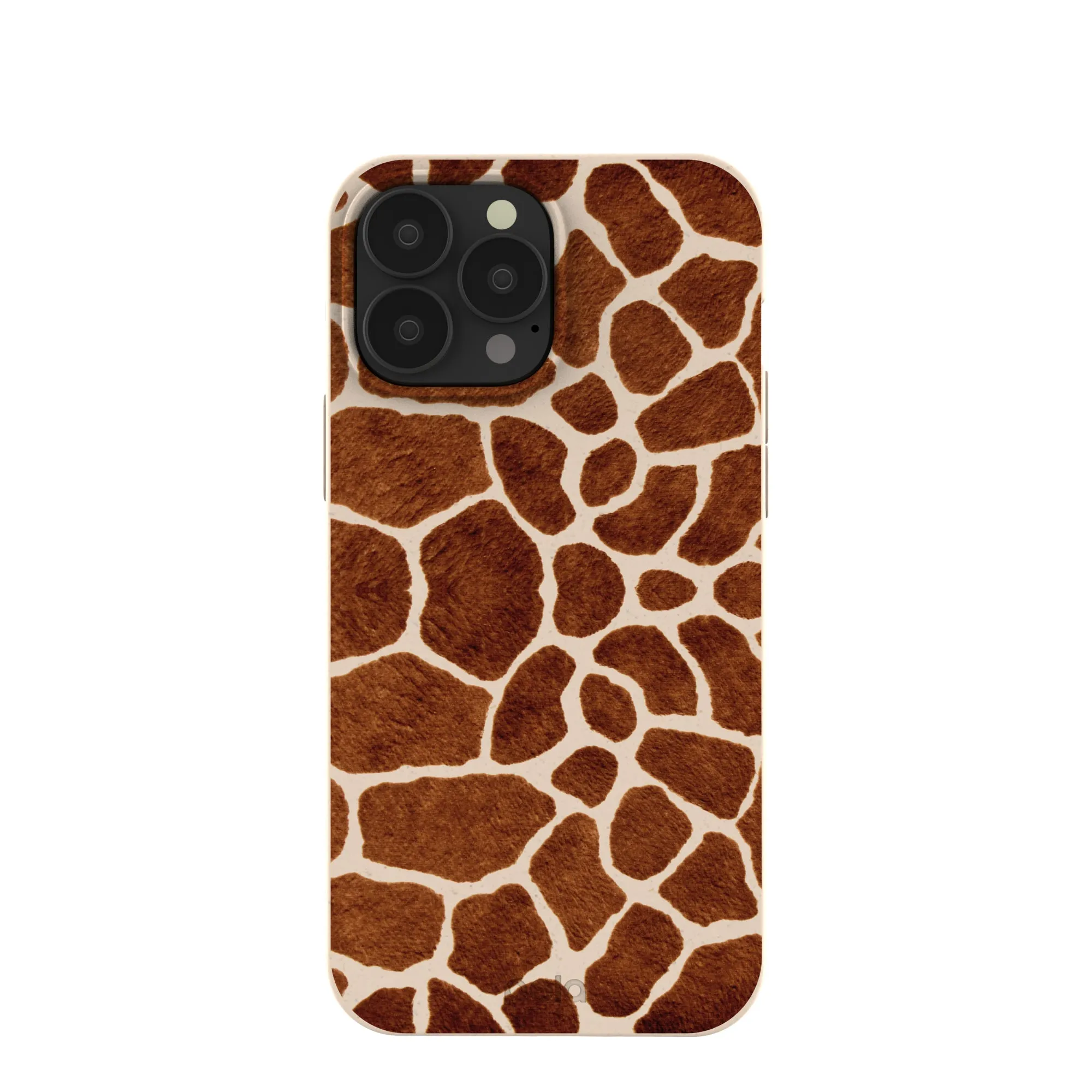 Compact Texture Minimal Aesthetic Seashell Giraffe iPhone 13 Pro Max Case