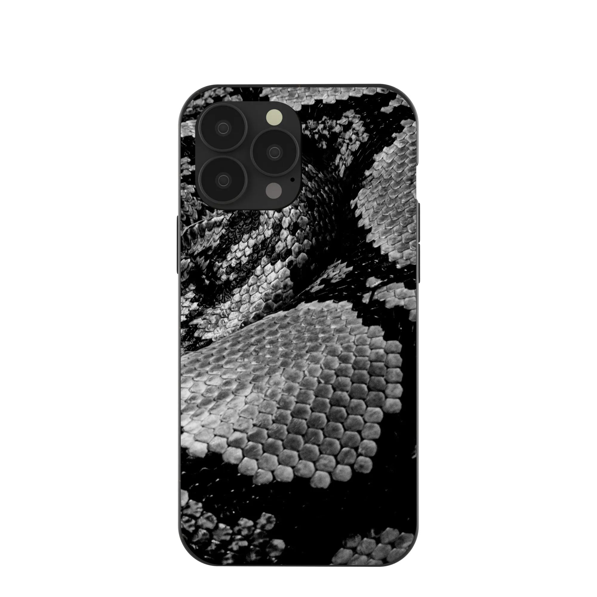 Black Snake Scale iPhone 13 Pro Max Case Premium Material