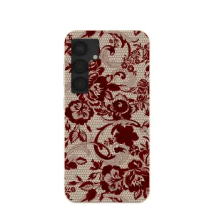 London Fog Crimson Veil Samsung Galaxy S25 Case Fashion Choice